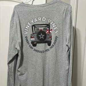 Vineyard vines Dallas cowboys LS shirt